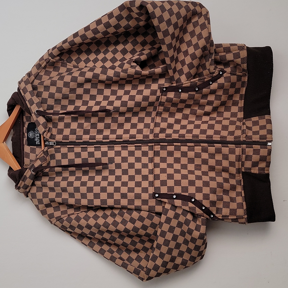 FashioN PreOwned  HooDy LarGe JackeT